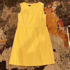 Talbots yellow size 14 dress